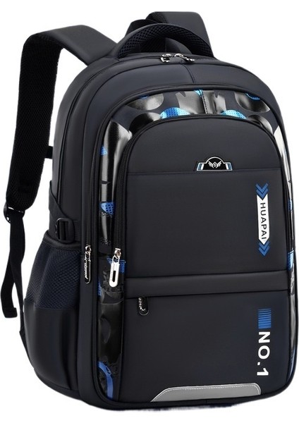 Yeni Okul Çantası Ilkokul Çocukları Ingiliz Tarzı Büyük Dereceli Erkek ve Kız Çocuk Omuz Koruma Boş Kitap Sırt Çantası (Yurt Dışından)