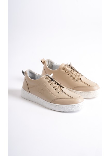 Mubaino 4500-BJ Hakiki Deri Bej Erkek Spor Ayakkabı & Sneaker fiyatları