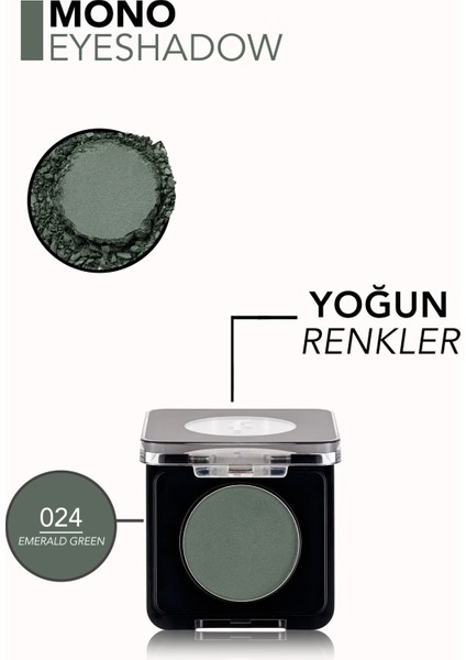 Mono Yüksek Pigmentli & Mat Bitişli Kompakt Göz Farı fırsatları