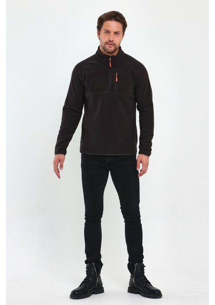 Mikro Polar Dik Yaka Sweatshirt RD24KE056015