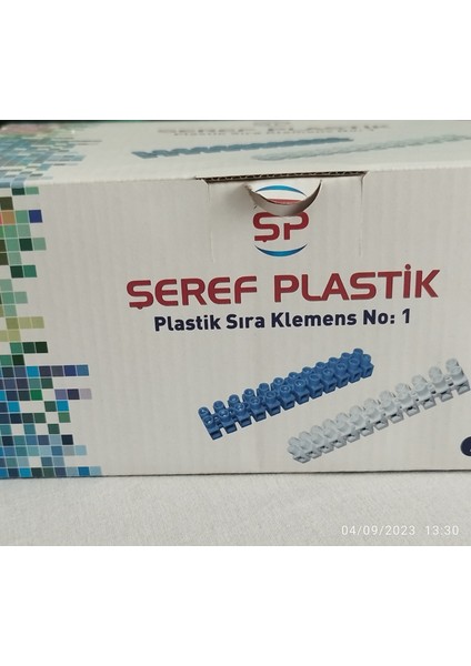 Şeref Plastik Sıra Klemens No:1 (12 Sıra 1 Adet) (A)=32 (V)=400