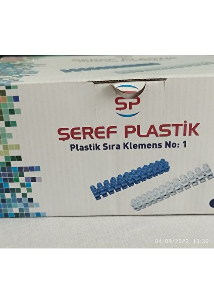 Şeref Plastik Sıra Klemens No:1 (12 Sıra 5 Adet)