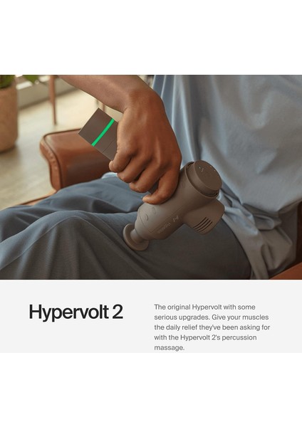 Hypervolt 2 - Sessiz Kayma Teknolojisi - Vurmalı Masaj Aleti