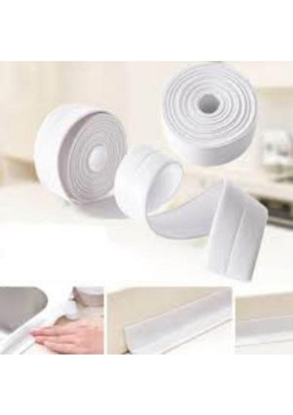 Su Sızdırmaz Geçirmez Bant Lavabo Küvet Kenar Bandı Küvet Duş 3,2 M x 38