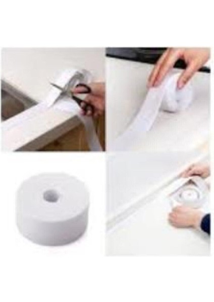 Su Sızdırmaz Geçirmez Bant Lavabo Küvet Kenar Bandı Küvet Duş 3,2 M x 38 modelleri