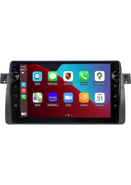 Bmw E46 Android Multimedya Carplay Oem 4bg RAM+64GB HDD Navigosyan Tuşlu Ekran