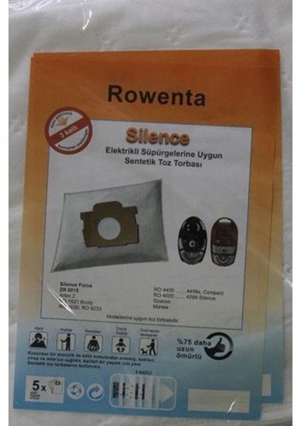 Rowenta Ro 5463 X-Trem Power Süpürge Bez Toz Torbası 20 Adet fiyatları