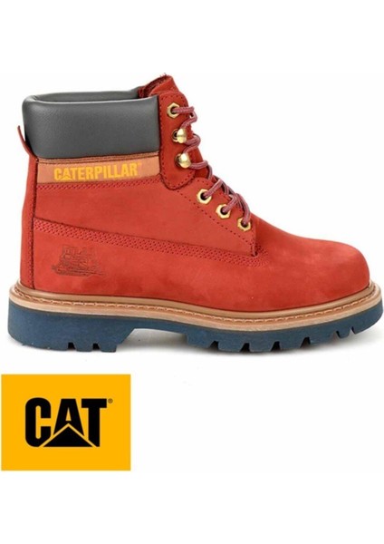 Caterpillar 015G0095 Colorado Hakiki Deri Kadın Bot Bordo