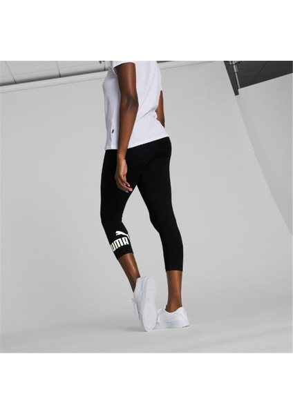 Sportswear Essentials 3/4 Logo Kadın Tayt 586828 01 modelleri