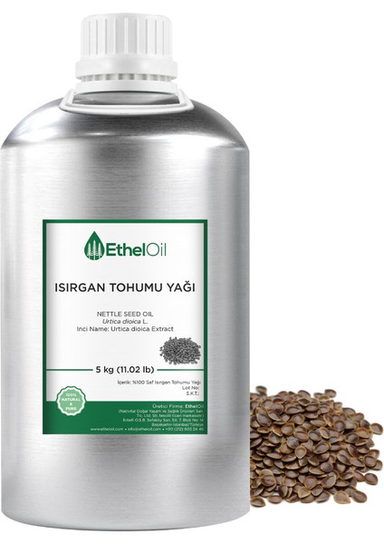 Isırgan Tohumu Sabit Yağı 5 kg