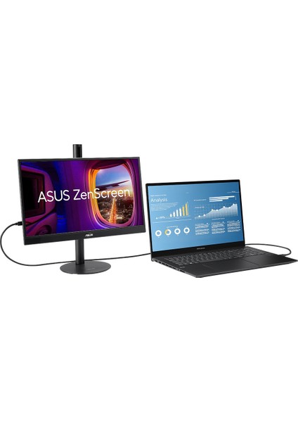 ASUS ZENSCREEN MB17AHG 17.3 5MS 144HZ 1920x1080 (MAT EKRAN, L STAND, EYECARE Monitör