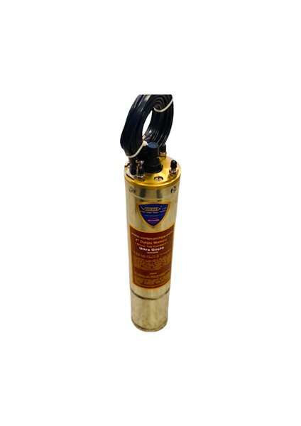 Vrm 100 1 Hp 220V Bronz Yağ Çemberli Nsk Rulmanlı 4" Dalgıç Pompa Motor