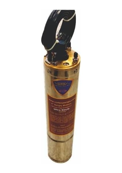 5.5 Hp 380V Bronz Yağ Çemberli Nsk Rulmanlı 4" Dalgıç Pompa Motor
