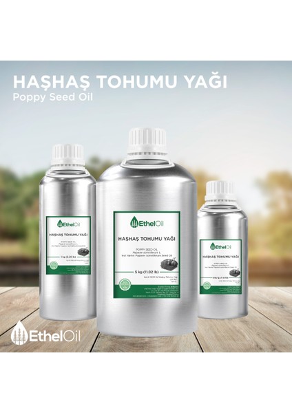 Haşhaş Tohumu Sabit Yağı 1 kg