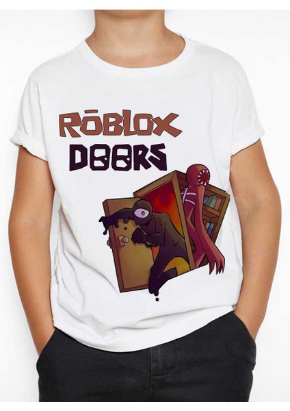 Roblox Doors Çocuk Tişört fiyatları