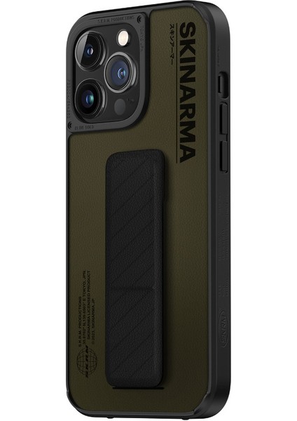 Iphone 14 Pro Max Uyumlu Lisanslı Kılıf Standlı Deri Görünümlü Gyo Kapak Koyu Yeşil modelleri