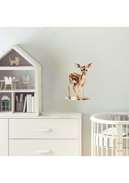 Sevimli Ceylan Sticker Duvar Sticker 30X25 cm fiyatları