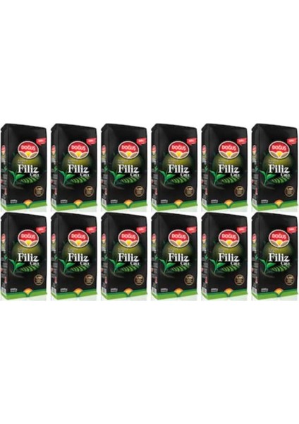 Doğuş Karadeniz Filiz Siyah Dökme Çay 12 x 1 kg
