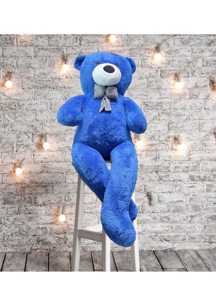 90 cm Papyonlu Peluş Ayıcık - % 100 Yerli