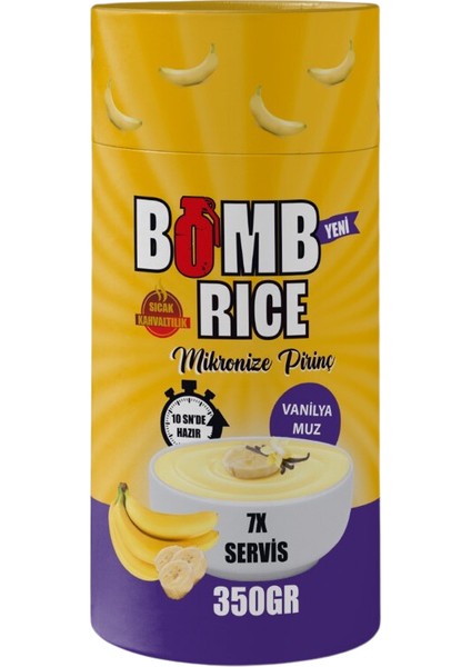 Bomb Series Riceking Muz Aromalı 350 gr