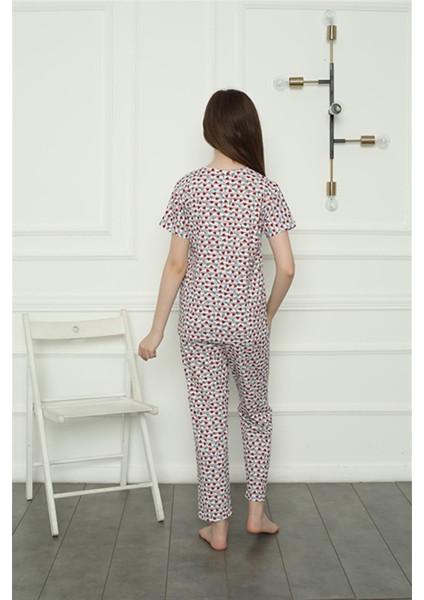 Kız Çocuk Penye Pijama Takım 20409
