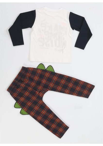 Some Noise Ekose Pantolon + T-Shirt Takım