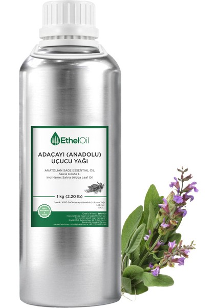 Adaçayı (Anadolu) Yağı 1 kg