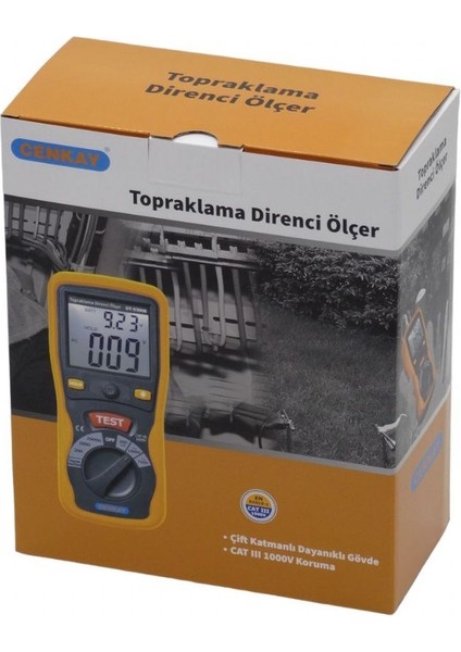 Dt 5300B Topraklama Direnci Ölçüm Cihazı