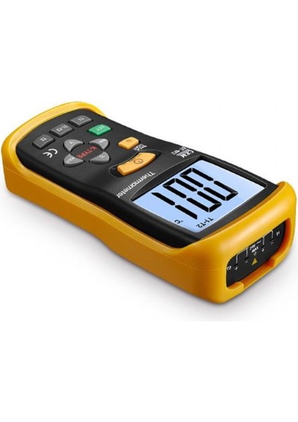 Termometre DT-612 Çift Girişli Dijital Isı Nem Ölçer fiyatları