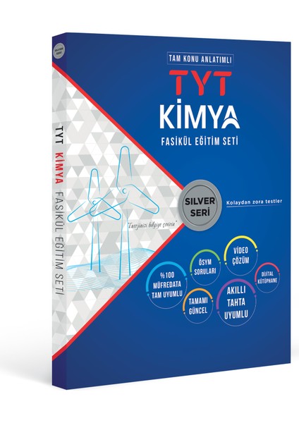 Tandem Yayınları Silver Seri Tam Konu Anlatımlı TYT Kimya Fasikül Eğitim Seti