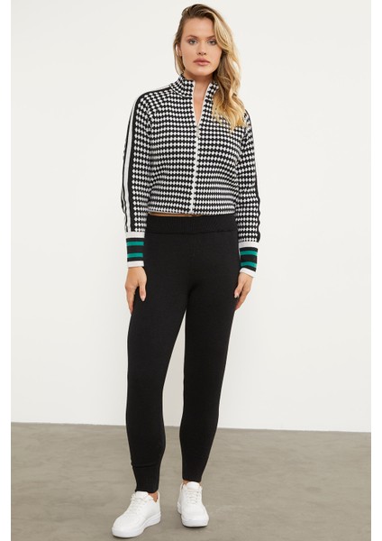 Jogger Triko Pantolon - Siyah
