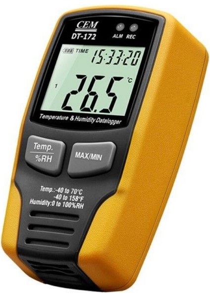 DT-172 Isı ve Nem Datalogger