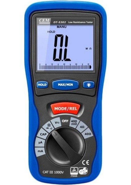 Dt 5302 Miliohmmetre-Dijital Multimetre