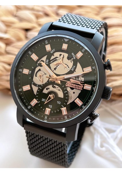 BLKT.2.702 Çelik Kordon Yeşil Kadran Kararmaz Renk Atmaz Yapmaz Fonksiyonları Aktif Erkek Kol Saati fiyatları