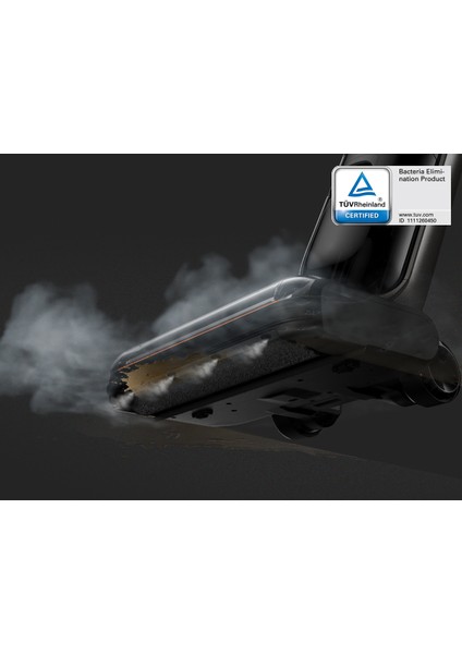 eufy Clean MACH V1 Ultra Buharlı Paspaslı Kablosuz Süpürge - T2770 (Anker Türkiye Garantili)