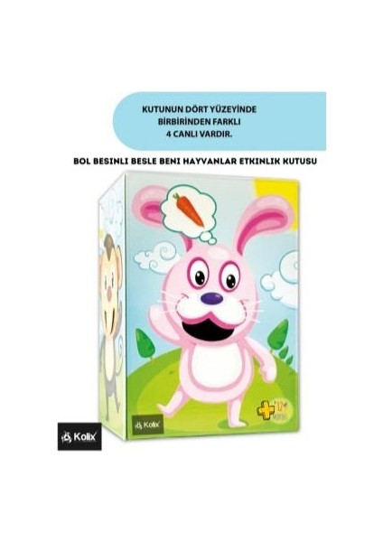 Doyur Beni Hayvanlar Kutu Seti Etkinlik Kutusu