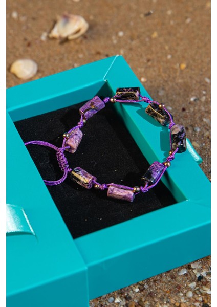 Sertifikalı Doğal Taşlı Öz Sevgi, Iç Huzur Bilekliği, Çereoit, Hematit indirimleri