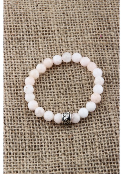 Sertifikalı Pembe Opal ( Taşlar) Doğaltaş Bileklik 8 mm modelleri