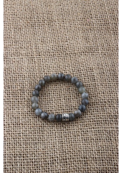 Sertifikalı Labradorit ( Taşlar) Doğaltaş Bileklik 8 mm fırsatları