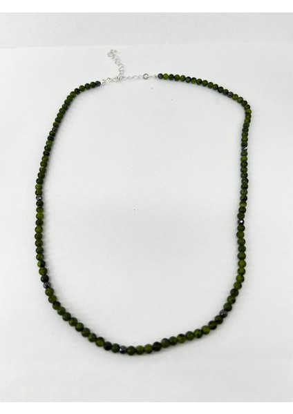 Sertifikalı Yeşim Hematit ( Taşlar) Doğaltaş Kolye Bileklik 4 Mm, M424 fiyatları