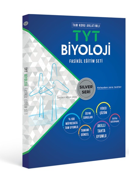 Tandem Yayınları Silver Seri Tam Konu Anlatımlı TYT Biyoloji Fasikül Eğitim Seti