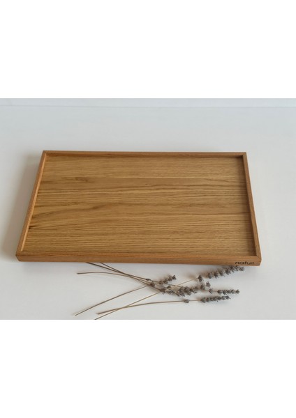 Recta Büyük Boy 50X30 cm Ahşap Tepsi, Ahşap Sunum Tepsisi, Ahşap Banyo Düzenleyicisi, Organizer, servis ve sunum tepsi, mutfak çay-kahve tepsisi, ahşap düzenleyici fırsatları
