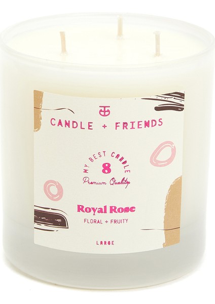 No.8 Royal Rose Large Cam Mum 320GR.