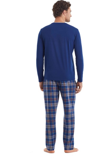 Erkek Uzun Kollu Pijama Takımı 40096