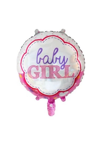Babygirlyuvarlakbalon