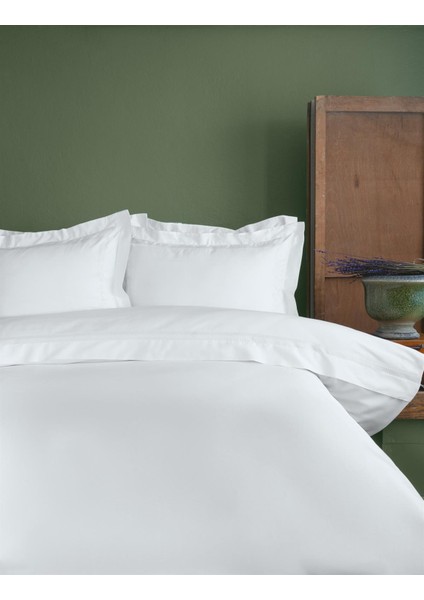 İssimo Home Issimo Chevron Nakışlı 300 Tc Saten Nevresim Takımı Çift Kişilik