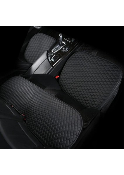 Volksvogen Jetta Mk6 2011-2018 Arası Siyah Deri Oto Koltuk Minderi