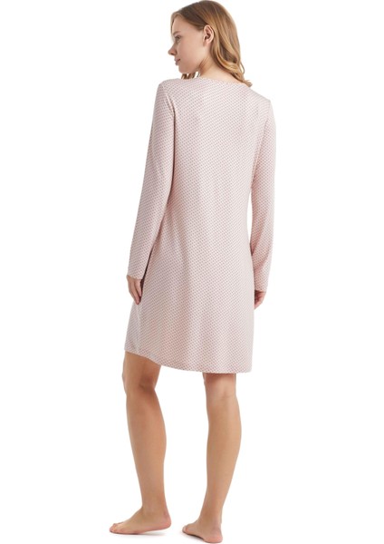 Kadın Uzun Kol Gecelik 51230 indirimleri