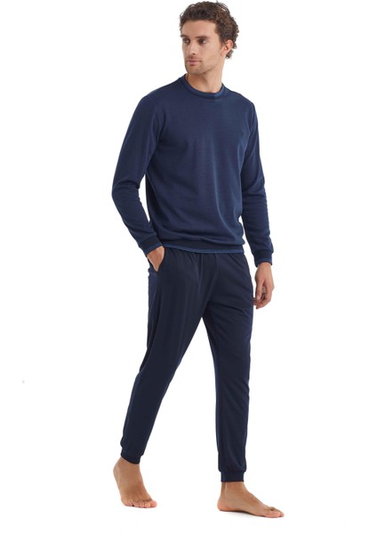 Erkek Uzun Kol Pijama Takımı 40098 fırsatları