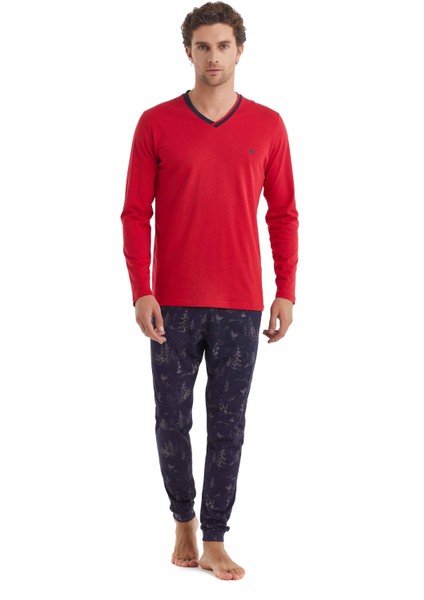Erkek Uzun Kol Pijama Takımı 40107